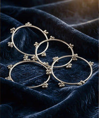Traditional Kashmiri Ghungroo Bangles | Set of 4
